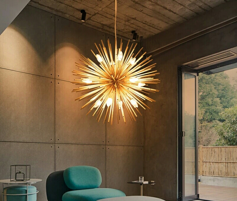 Post modernist chandelier W-1228 villa living room hotel apartment Chandelier3