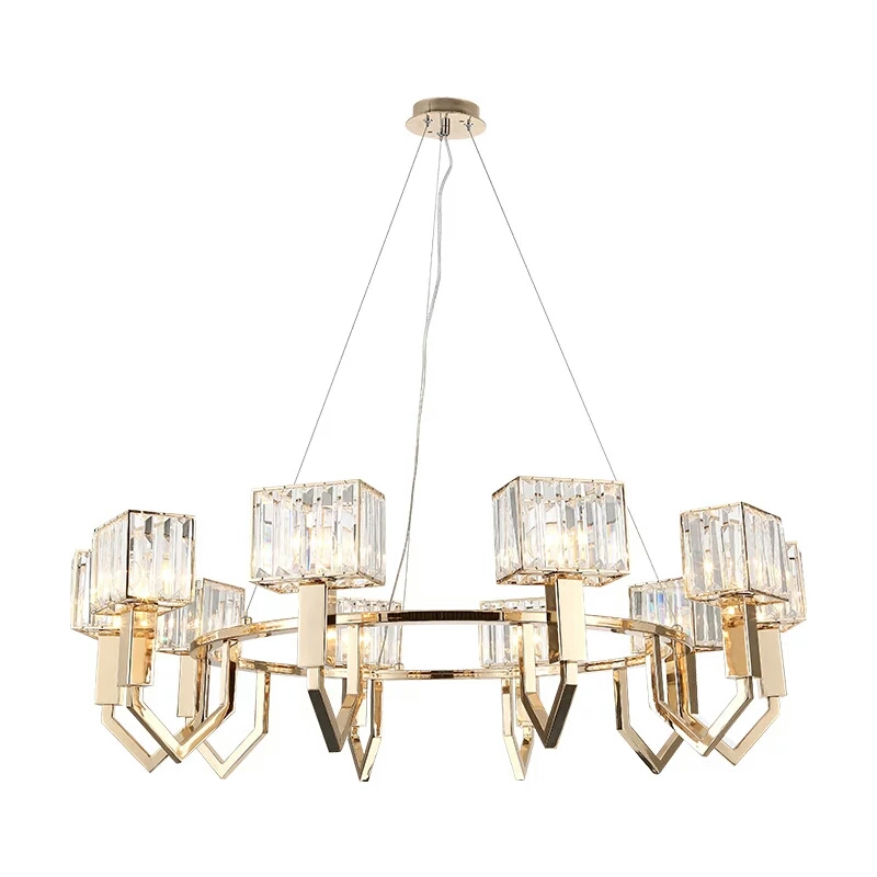 Postmodernism chandelier W-1269-10 living room hotel apartment Chandelier1