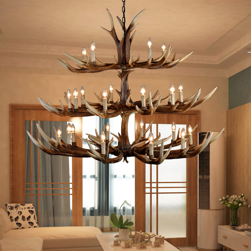 Modernist pastoral style chandelier W-6231-25 living room hotel apartment Chandelier2