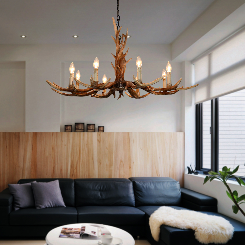 Modernist pastoral style chandelier W-6220-8 living room hotel apartment Chandelier3