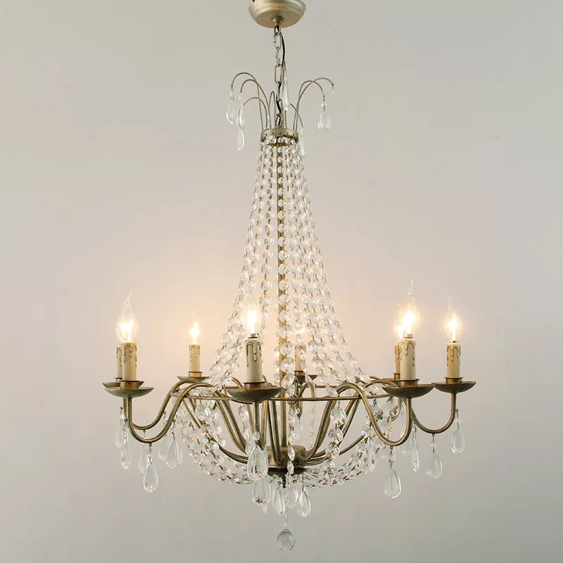 Modernist pastoral style chandelier W-6311-8 living room hotel apartment Chandelier2