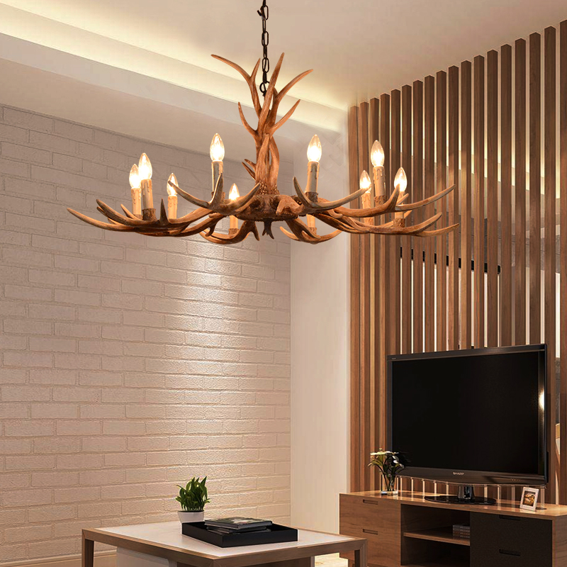 Modernist pastoral chandelier W-6220-10 living room hotel apartment Chandelier2