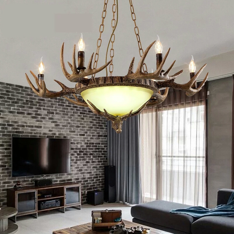 Modernist pastoral style chandelier W-6224 living room hotel apartment Chandelier4