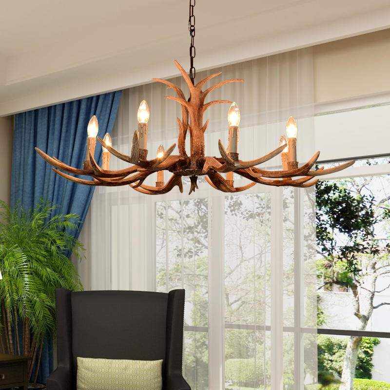 Modernism simple wind chandelier W-6231-8 living room hotel apartment Chandelier3