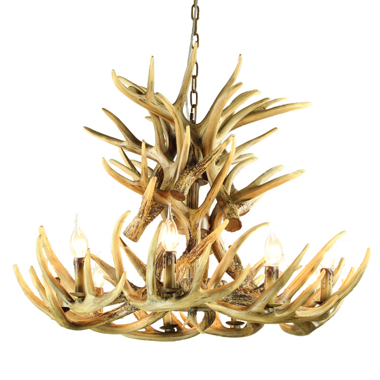 Modernism pastoral design chandelier W-6216-9+9 living room hotel apartment Chandelier1