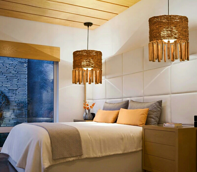 Post modernism small chandelier W-6282 B style villa living room hotel apartment bar model room pendant lamp3