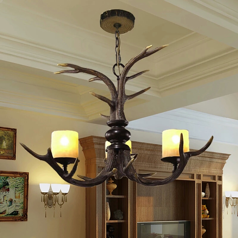 Modernist pastoral chandelier W-6221-3 living room hotel apartment Chandelier5