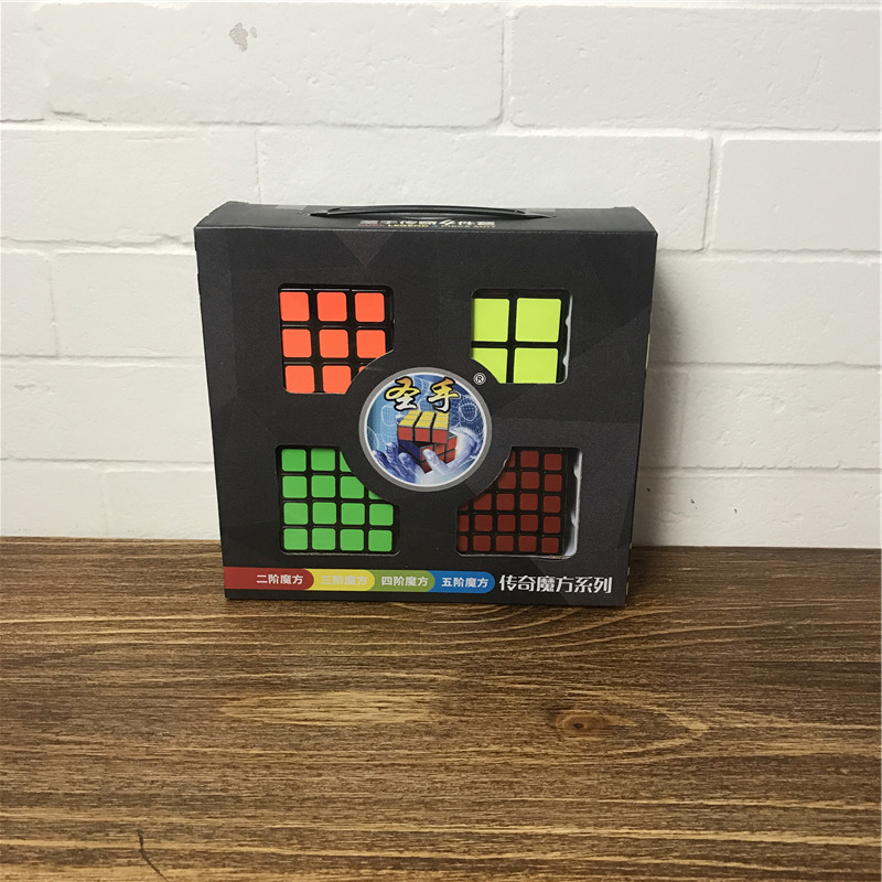 A portable Four Piece Puzzle Cube legend1