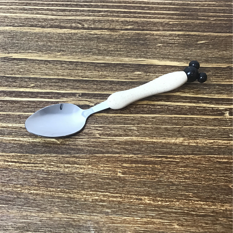 Stainless Steel Portable tableware stainless steel spoon1