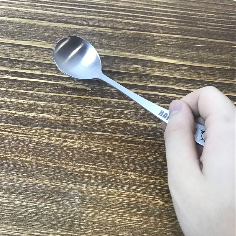 Stainless Steel Portable tableware stainless steel spoon3