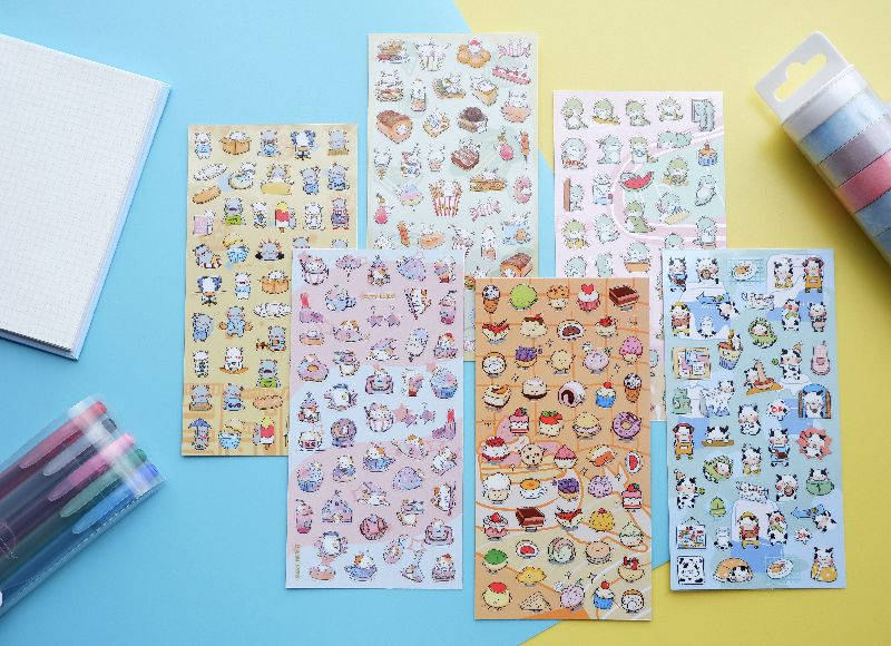 NEKONI Original Design adorable animals stickers