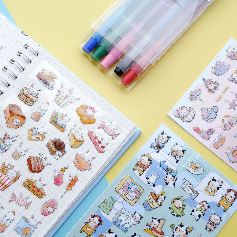 NEKONI Original Design adorable animals stickers