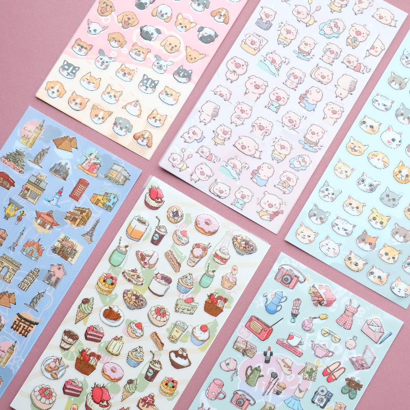 NEKONI Designed Delicate girls' style stickers