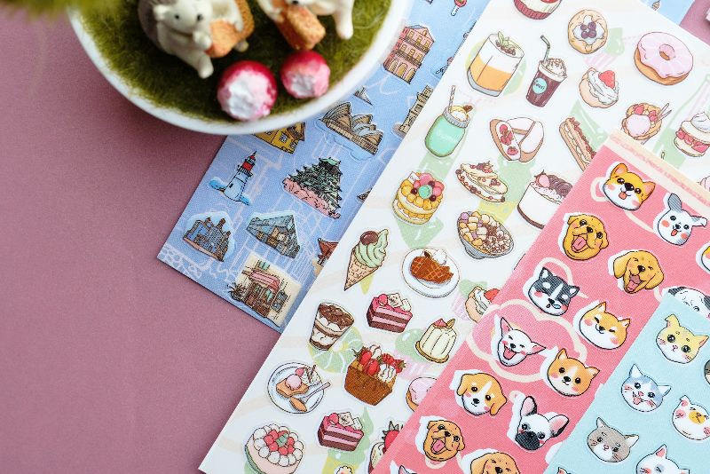 NEKONI Designed Delicate girls' style stickers