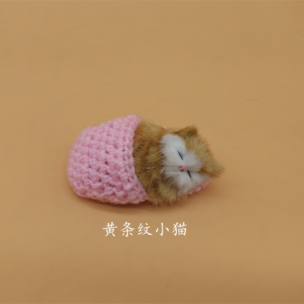 会叫仿真小猫 voice small simulation cat10CM *6CM